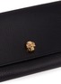 Detail View - Click To Enlarge - ALEXANDER MCQUEEN - Skull leather travel wallet