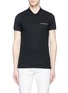 Main View - Click To Enlarge - SAINT LAURENT - 'Sweet Dreams' embroidered piqué polo shirt