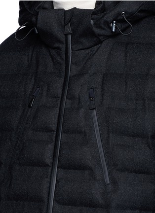 Detail View - Click To Enlarge - AZTECH MOUNTAIN - 'Nuke Suit' down puffer flannel jacket