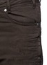 Detail View - Click To Enlarge - NEIL BARRETT - Skinny fit cropped roll cuff cotton pants