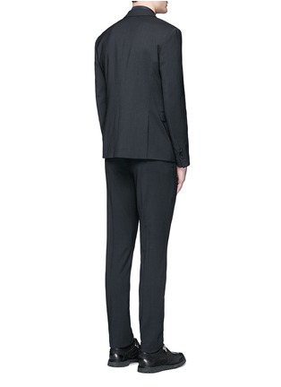 Back View - Click To Enlarge - NEIL BARRETT - Slim fit stripe suit