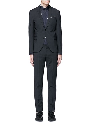Main View - Click To Enlarge - NEIL BARRETT - Slim fit stripe suit