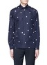 Main View - Click To Enlarge - NEIL BARRETT - 'Darth Vader' print slim fit cotton shirt