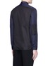 Back View - Click To Enlarge - NEIL BARRETT - 'Retro Modernist' cotton poplin shirt