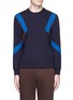 Main View - Click To Enlarge - NEIL BARRETT - 'Retro Modernist' neoprene sweatshirt