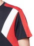 Detail View - Click To Enlarge - NEIL BARRETT - 'Retro Modernist' colourblock cotton T-shirt