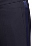Detail View - Click To Enlarge - NEIL BARRETT - Slim fit satin stripe jogging pants