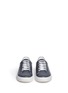 Front View - Click To Enlarge - ANYA HINDMARCH - 'Eyes' leather tennis shoes