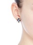 Figure View - Click To Enlarge - DANNIJO - 'Linella' Swarovski crystal stud earrings