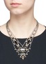 Figure View - Click To Enlarge - DANNIJO - 'Basel' Swarovski crystal bead chain necklace