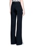Back View - Click To Enlarge - VICTORIA, VICTORIA BECKHAM - 'Victoria' sponge wool flared pants