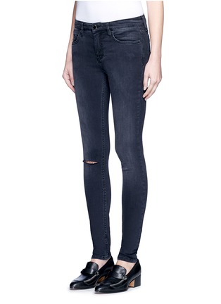 Front View - Click To Enlarge - VICTORIA, VICTORIA BECKHAM - 'Superskinny' distressed jeans