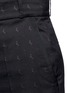 Detail View - Click To Enlarge - THOM BROWNE  - 'Hector' embroidered suspender high waist pants