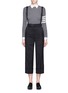 Main View - Click To Enlarge - THOM BROWNE  - 'Hector' embroidered suspender high waist pants