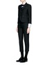 Figure View - Click To Enlarge - THOM BROWNE  - Hector and bone appliqué wool sweater