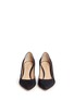 Front View - Click To Enlarge - GIANVITO ROSSI - 'Gianvito 70' suede pumps