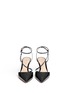 Front View - Click To Enlarge - GIANVITO ROSSI - 'Carlyle' strap patent leather pumps