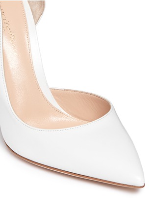 Detail View - Click To Enlarge - GIANVITO ROSSI - 'Biba' calfskin leather pumps