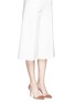 Figure View - Click To Enlarge - GIANVITO ROSSI - 'Plexi' clear PVC suede pumps