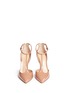 Front View - Click To Enlarge - GIANVITO ROSSI - 'Romy' T-strap patent leather pumps