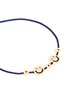 Detail View - Click To Enlarge - RUIFIER - 'Happy² Hearts' 18k yellow gold charm cord bracelet
