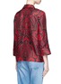 Back View - Click To Enlarge - F.R.S FOR RESTLESS SLEEPERS - 'Era' paisley print silk pyjama shirt