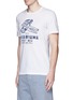Front View - Click To Enlarge - DENHAM - 'Daikanyama' print cotton T-shirt