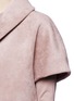Detail View - Click To Enlarge - ALAÏA - Velour knit cape jacket