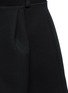 Detail View - Click To Enlarge - BALENCIAGA - Inverted pleat bonded crepe mini skirt