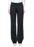 Main View - Click To Enlarge - PORTS 1961 - Geometric ribbon embroidery virgin wool pants
