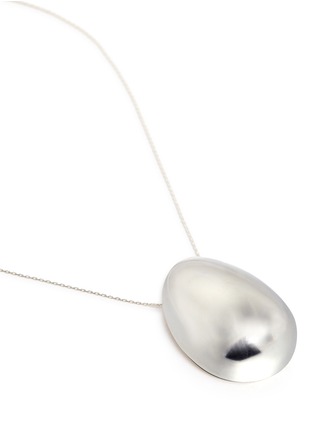 Detail View - Click To Enlarge - SOPHIE BUHAI - 'Egg' pendant sterling silver necklace