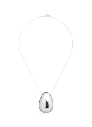 Main View - Click To Enlarge - SOPHIE BUHAI - 'Egg' pendant sterling silver necklace