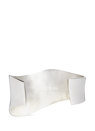 Figure View - Click To Enlarge - SOPHIE BUHAI - 'Wave' sterling silver cuff