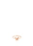 Main View - Click To Enlarge - ANYALLERIE - 'Butterfly' 18k rose gold ring