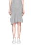 Main View - Click To Enlarge - ISABEL MARANT ÉTOILE - 'Lyle' asymmetric rib knit skirt