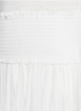 Detail View - Click To Enlarge - ISABEL MARANT ÉTOILE - 'Arielle' smocked pleat skirt