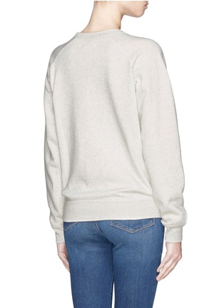 Back View - Click To Enlarge - ISABEL MARANT ÉTOILE - 'Belden' wrap front sweatshirt