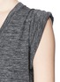 Detail View - Click To Enlarge - ISABEL MARANT ÉTOILE - 'Wenji' roll sleeve jersey T-shirt