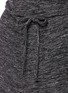 Detail View - Click To Enlarge - ISABEL MARANT ÉTOILE - 'Wad' linen-wool blend jersey wrap dress
