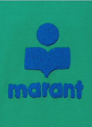 Detail View - Click To Enlarge - ISABEL MARANT ÉTOILE - Logo oversized sweatshirt