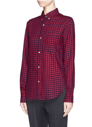 Front View - Click To Enlarge - ISABEL MARANT ÉTOILE - 'Ramon' check flannel shirt
