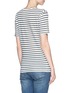 Back View - Click To Enlarge - ISABEL MARANT ÉTOILE - 'Ken' stripe linen jersey T-shirt