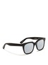 Figure View - Click To Enlarge - ROSS & BROWN - 'Portofino' acetate square sunglasses