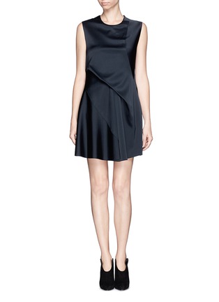 Main View - Click To Enlarge - 3.1 PHILLIP LIM - Asymmetric sleeveless satin flare dress