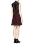 Back View - Click To Enlarge - 3.1 PHILLIP LIM - Foil gradient felted wool knit dress
