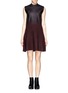Main View - Click To Enlarge - 3.1 PHILLIP LIM - Foil gradient felted wool knit dress