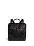 Main View - Click To Enlarge - KENZO - 'Kalifornia' logo zip leather backpack