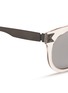 Detail View - Click To Enlarge - OXYDO - Lacquer metal temple acetate sunglasses