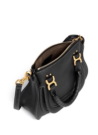 Detail View - Click To Enlarge - CHLOÉ - 'Baby Marcie' mini leather bag