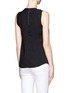 Back View - Click To Enlarge - HELMUT LANG - Twisted collar tank top